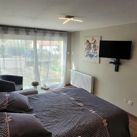 Chaleureux Avec Parking Gratuit Lejlighed *